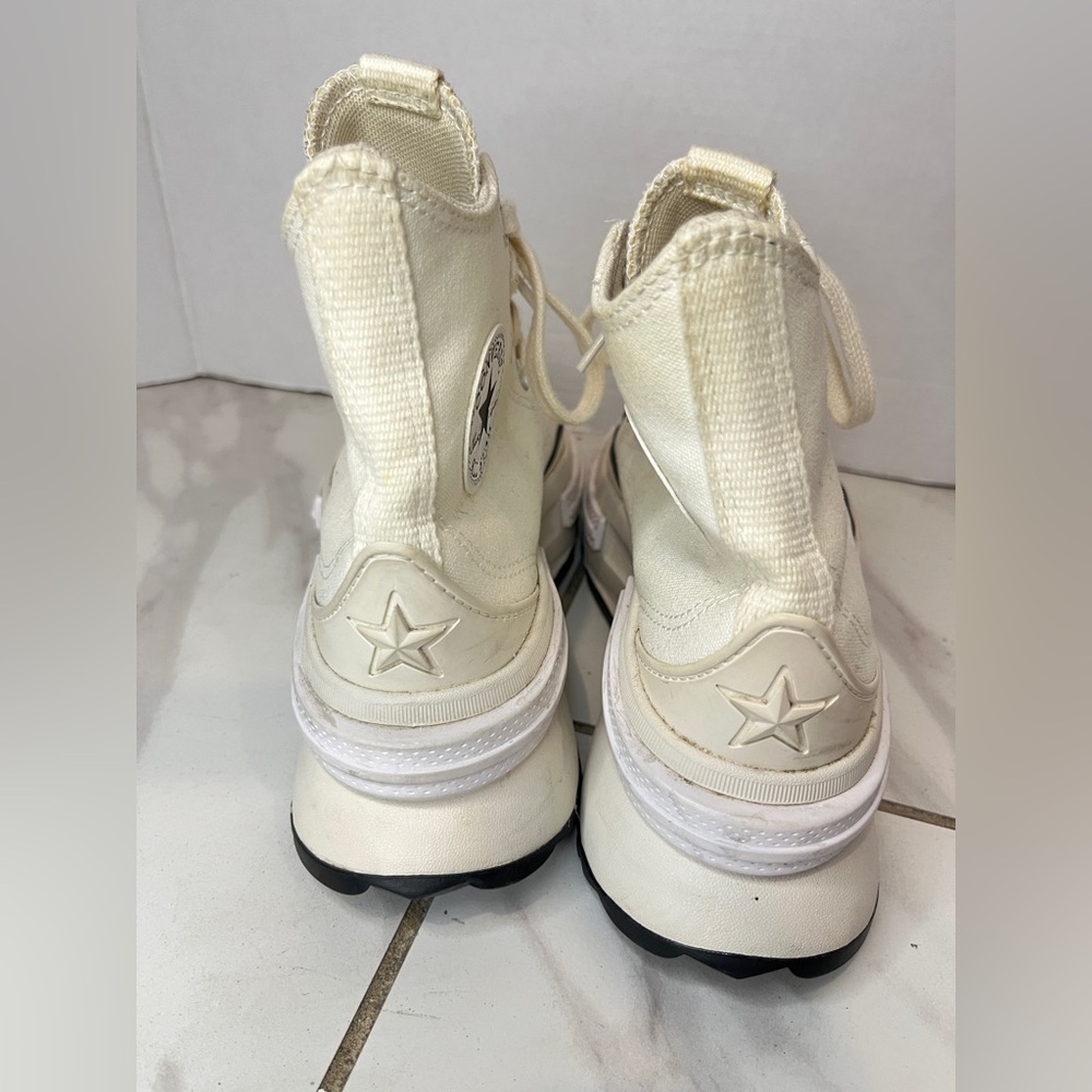 Unisex Converse Run Star Legacy CX Lace Up High Top Shoes Beige Men’s 4 WO’S 5.5 - Picture 11 of 14